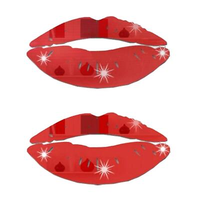 #ad CUNYA 2 Sets 3D Large Lips Mirror Wall Stickers Kiss Shape Wall Art Decals ... $13.86