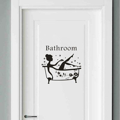 #ad Bathroom Sticker Tile StickerMobile Creative Wall Affixed Wall Window Decoration $7.51