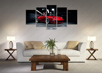 #ad #ad Porsche Gunther Werks 400R Sport Car Canvas Print Poster Art Home Decor Wall Art $44.21