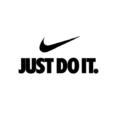 #ad #ad Nike Just Do It Sticker Nike Decal Basketball Laptop Logo Wall Art Decal $8.99