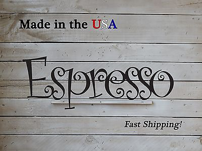 #ad Espresso Coffee Sign Kitchen Decor Coffee Pot Sign Coffee Shop Sign W1035 $35.95