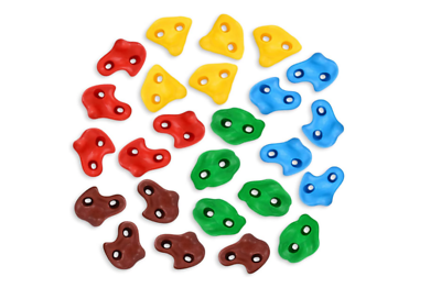 #ad Climbing Wall Kids Holds Adults Rock Play Grips Mounting Screw Assorted 25 Pack $49.21