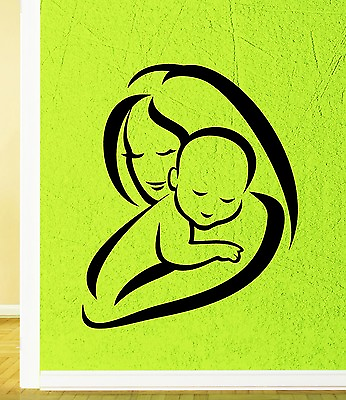 #ad Wall Sticker Vinyl Decal Mom Child Birth Baby Kids Room ig1948 $69.99