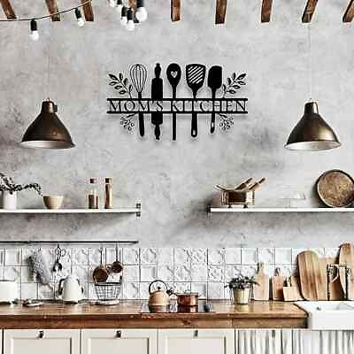 #ad Kitchen Metal Sign Kitchen Signs Wall Decor Rustic Metal Kitchen Decor $17.99