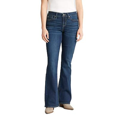 #ad DENIZEN from Levi#x27;s Teen Girls Mid Rise Bootcut Jeans Size 6M 28W Dark Blue $24.99