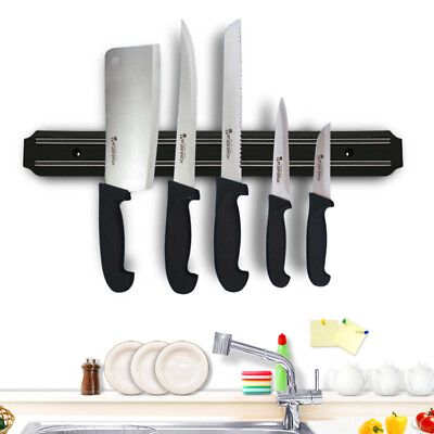 Wall Mount Magnetic Knife Scissor Storage Holder Rack Strip Kitchen Tool $8.45