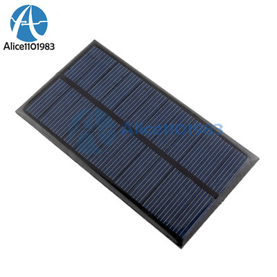 New 6V 1W Solar Panel Module DIY For Light Battery Cell Phone Toys Chargers $1.99
