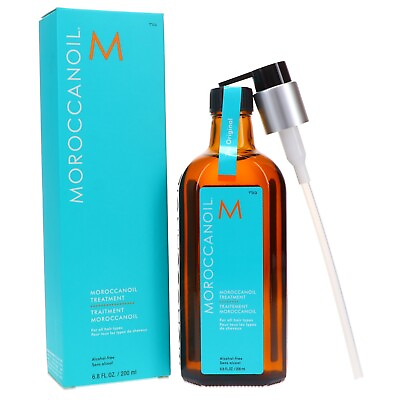 #ad Moroccanoil Treatment Original with Pump New In Box 3.4 Oz 6.8 Oz Select $32.99