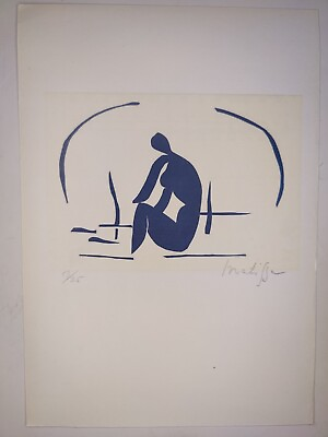 #ad COA Henri Matisse Painting Print Poster Wall Art Signed amp; Numbered $74.95