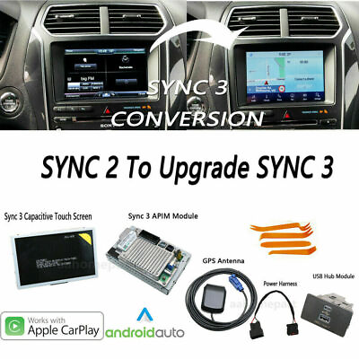 #ad Factory SYNC 2 to SYNC 3 3.4 Upgrade Carplay Kit Fit for Ford Sync3 APIM NA222 $403.00