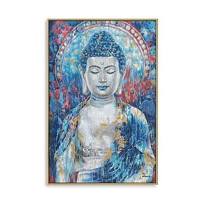 #ad #ad Buddha Wall Art for Living Room Canvas Buddha Wall Art Framed Buddha Art Canv... $92.19