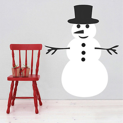 #ad DIY Snowman Wall Decals Christmas Window Stickers Christmas Decorations h41 $67.95