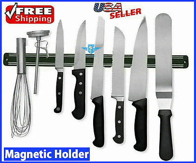 Magnetic Holder Knife Scissor Wall Mount Rack Strip Kitchen Bracket 13“ Tool $8.19