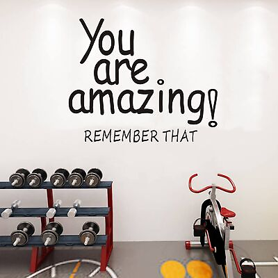 #ad Wall Stickers for Kids Motivational Wall Decals Easy to Apply Vinyl Wall... $20.61