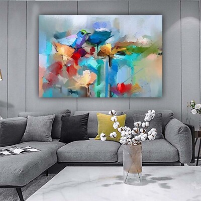 #ad #ad Abstract Poster Wall Art HD print Canvas for Living Room Décor unframed $9.90