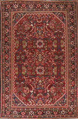 #ad Antique Vegetable Dye Mahal Living Room Area Rug 8x12 Hand knotted Wool Carpet $3999.00