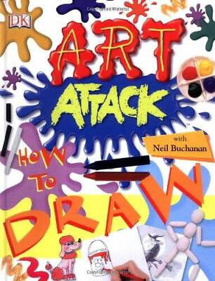 #ad #ad Art Attack How to Draw Hardcover By Dk GOOD $9.82