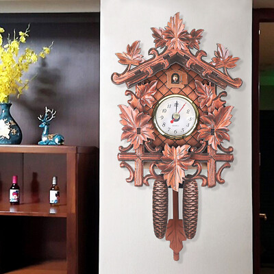 #ad Living Room Clock Wall Clock Retro Quartz Hanging Clocks Timer Home Decoration $19.95