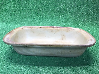 #ad PAMPERED CHEF Family Heritage Stoneware Large Roaster Pan Casserole Dish $74.40