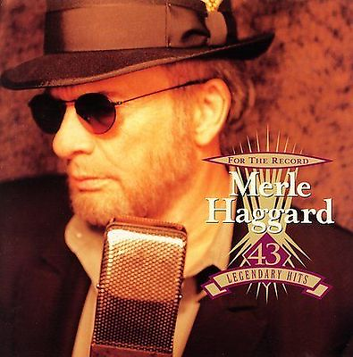 #ad #ad Haggard Merle : For the Record: 43 Legendary Hits CD $6.75