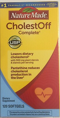 #ad Nature Made CholestOff Complete 120 Softgels $22.99