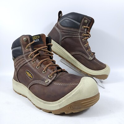 #ad Keen Fort Wayne 6quot; Waterproof Carbon Toe Boots Men#x27;s Size 9 D $72.74