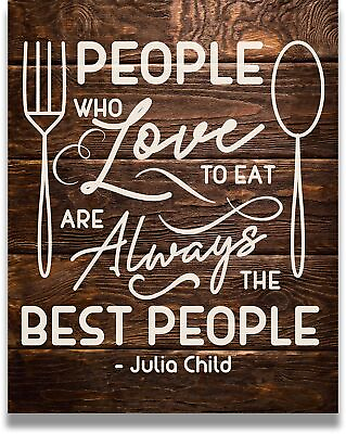 #ad Julia Child Quote for Kitchen Wall Art Prints Chef Wall Decor Wall Art Fo... $104.08