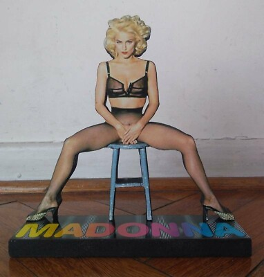 #ad MADONNA 8quot; DISPLAY STANDEE Figure Statue MDF Cutout Toy Standup Pop Decor Doll $25.00