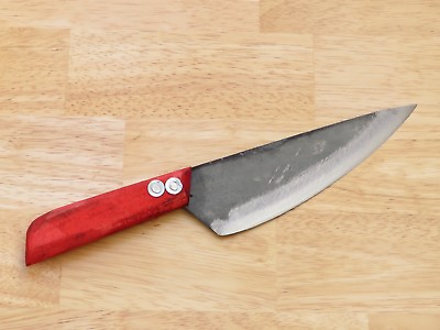 #ad Crude Asian Carbon Steel Boning Chef Kitchen Knife Sharp 6 Inch Hand Made $17.99
