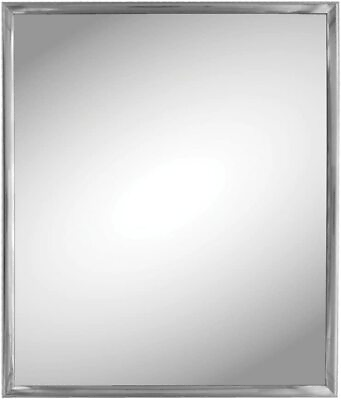 Silver Trim Wall Mirror Home Decor Wall Bathroom Livingroom Mirror 10x12 inches $11.95