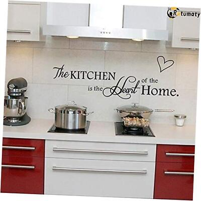 #ad #x27;The Kitchen#x27; Quote Wall Stickers Kitchen amp; Dining Room Wall Size A 9#x27;#x27; x 25#x27;#x27; $15.80