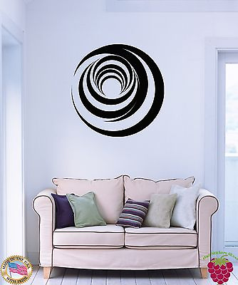 #ad Wall Stickers Vinyl Decal Circles Abstract Modern Cool Decor z1619 $29.99