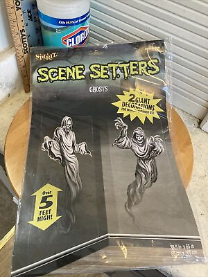 #ad Scene Setters Ghost 👻Halloween 🎃 Wall Decorations Scary Spooky 5 Feet Tall $4.19