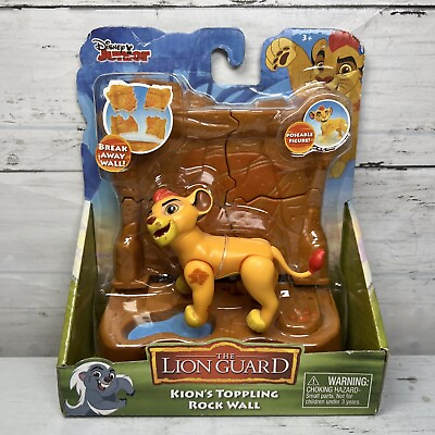 #ad Disney Junior THE LION GUARD Kion’s Toppling Rock Wall Figure Lion King Playset $9.97