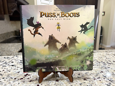 #ad The Art of DreamWorks Puss in Boots The Last Wish by Ramin Zahed Hardback NEW $29.99