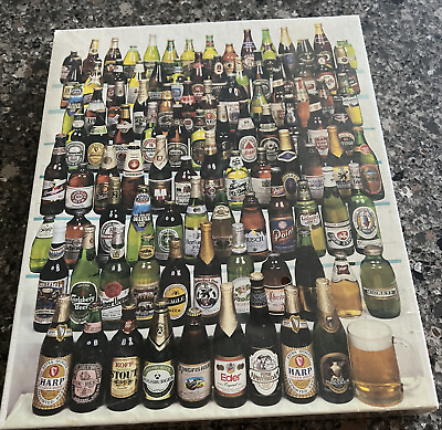 #ad 99 Bottles Of Beer On The Wall Over 550 Piece Vintage Jigsaw Puzzle New amp; Sealed $12.69