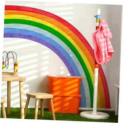 #ad Rainbow Wall Decals Watercolor Large Rainbow Wall Stickers for Kids Rainbow a $26.13