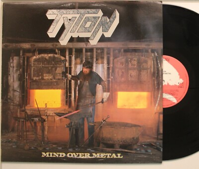 #ad Tyton Holland Import Lp Mind Over Metal On Enigma Nm Vg $14.99