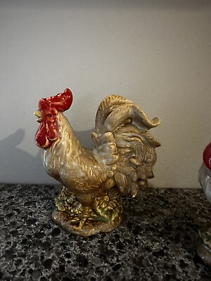 #ad Decorative Rooster High Gloss Set of Two $12.00