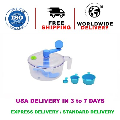#ad Dough Atta Maker Must For Every Kitchen Blue. Dishwasher Safe C8253 $58.99