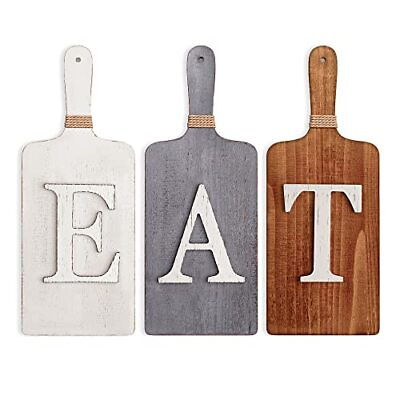 Eat Sign Kitchen Signs Wall Decor Kitchen Decorations Wall Rustic Hanging W... $38.02
