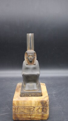 #ad #ad Egyptian goddess Maat Vintage Statues Goddess Of True Ancient Antiquities Bc $600.00