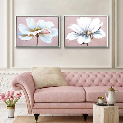 #ad Large Modern Framed Wall Art Decor Flower Canvas Print Painting Picture with ... $68.30