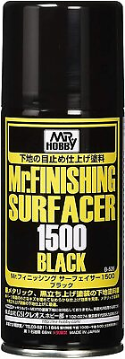 #ad Mr. Hobby B526 Mr. Finishing Surfacer 1500 Black Spray Paint 170ml US $16.50