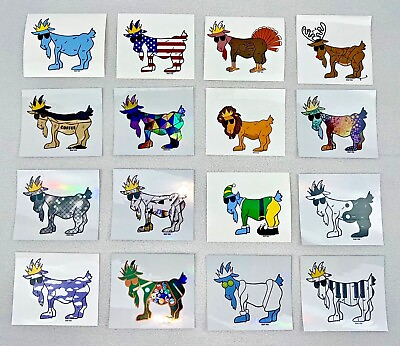 #ad #ad GOAT USA Stickers Decals Your Choice 52 Choices $2.69