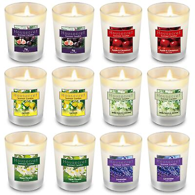 #ad #ad 12 Scented Candles In Glass Jar 2.5oz Set Gift For Men Women Home Clearance Bulk $29.97