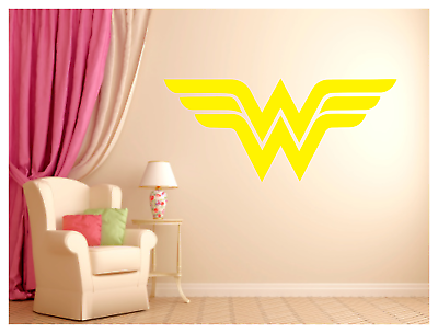 #ad Wonder Woman Logo Wall Decal Mural Art Sticker 36quot;X16quot; Wall Art $26.95