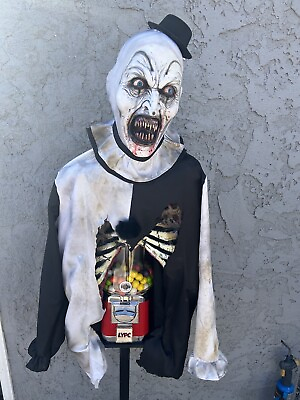 #ad Art the clown Gumball MachineHalloween propHaunted House Terrifier Mask ￼ $850.00
