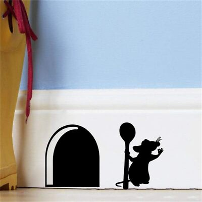 #ad Mouse Wall Decals Small Mouse Cute Wall Stickers Home Kids Room Little Decoratio $16.31