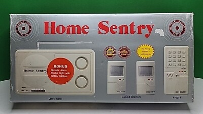 #ad #ad Vintage Home Sentry Cordless Home Security System New. $185.00